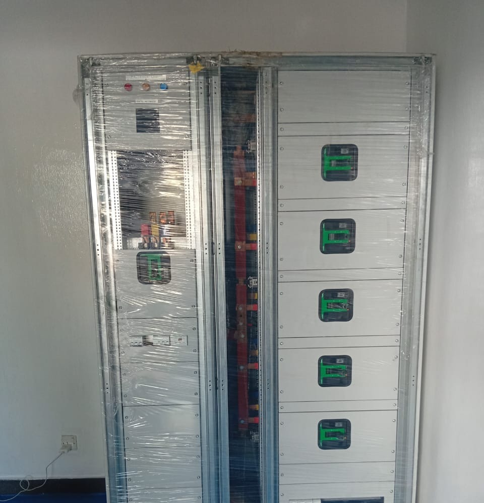 Electrical panel fabricated for Project Gold Dust.